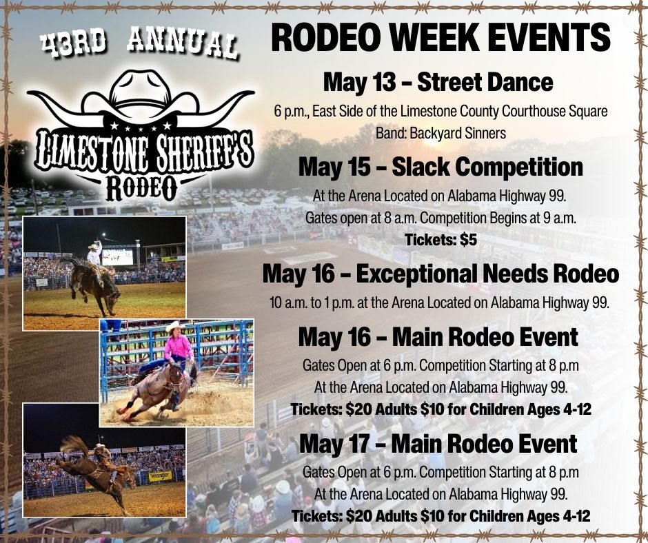 Limestone Sheriff's Rodeo – The Largest Outdoor Rodeo East of the ...